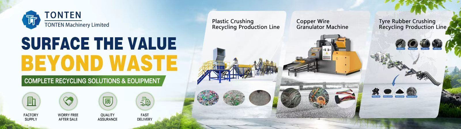 Garbage Sorting Recycling Plant