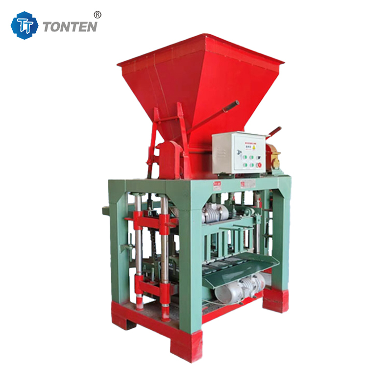 Hopper brick making machine for high-efficiency mass production
