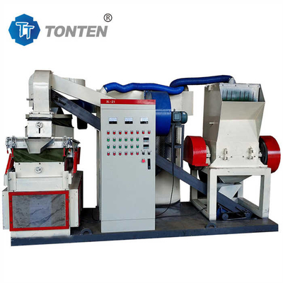 Waste Wire Recycling Production Line Wire Copper Plastic Separator Machine