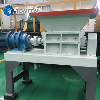 Single Shaft Shredder Industrial PE Pipe Rubber Shredder Scrap Metal KT Board