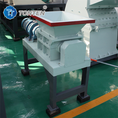 Metal Tire Shredding Machine Rubber Plastic Single Shaft Shredder Machine