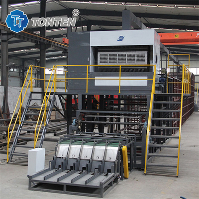 TONTEN Pulp Egg Tray Production Line Waste Paper Recycling Machine