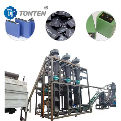 Waste Lead Acid Lithium Ion Battery Recycling Machine Production Line Customized