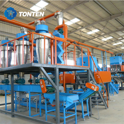 Tyre Shredder Recycling Machine Rubber Crusher Production Line