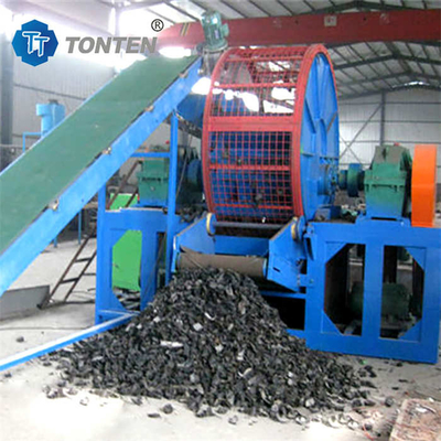 Tyre Rubber Crushing Recycling Production Line Scrap Tire Recycling Rubber Powder