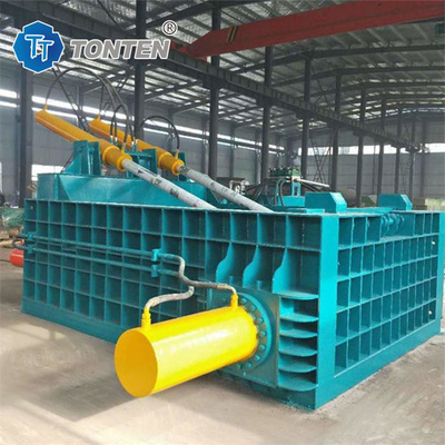 Metal Scrap Paint Bucket Hydraulic Briquetting Machine For Sawdust 4000kg