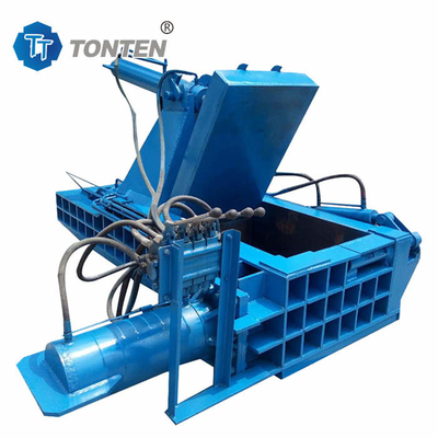 Metal Hydraulic Briquetting Baler Machine Cans Metal Baler Machine