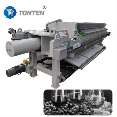 Fully Automatic Plate Frame Sludge Press Machine Filter Machine For Dewatering