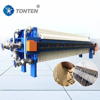Plate Frame Mud Press Machine Belt Press For Sludge Dewatering Wastewater Treatment