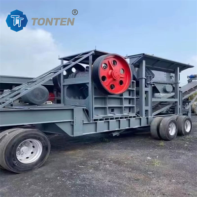 Stone Mobile Crusher Plant Concrete Mobile Crushing Sand Making Machine