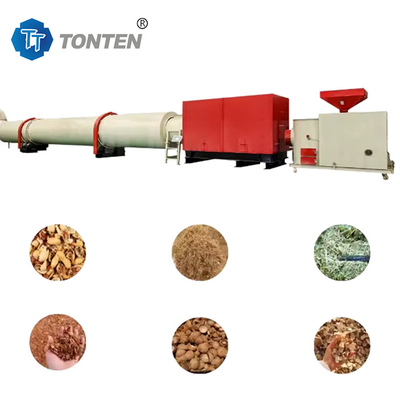 Roller Dryer Heating White Wine Grains Bread Crumbs Feed Pellet Dryer
