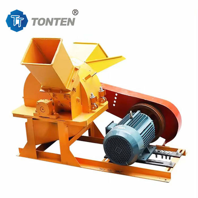Bamboo Waste Wooden Crusher Machine Straw Dry And Wet 3kw