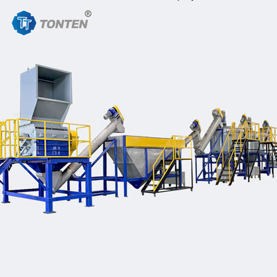 Plastic Crushing Recycling Production Line Plastic Cleaning Recycling Equipment