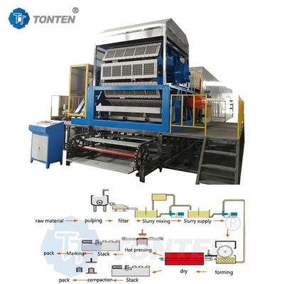 Pulp Molding Egg Tray Machine Egg Tray Production Line Paper Forming Machine