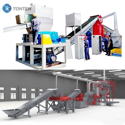 Waste Garbage Shredding Machine For Home Electrical Appliances 130KW