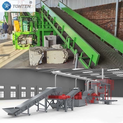 TV Refrigerator Bulky Waste Shredder Electronic Garbage Sorting System