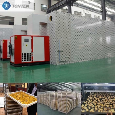 Heat Pump Dryer Machine Drying Nuts Beef Fruit Dryer Industrial
