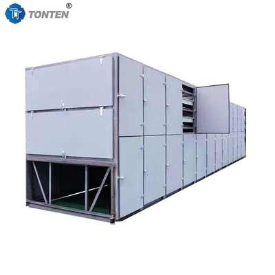 Compact Belt Dehydrator Cassava Drying Machine For Ginger Food Vegetable