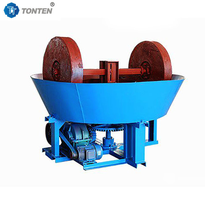 Gold Mining Wet Pan Gold Mill Ore Crushing Grinding Mill Machine
