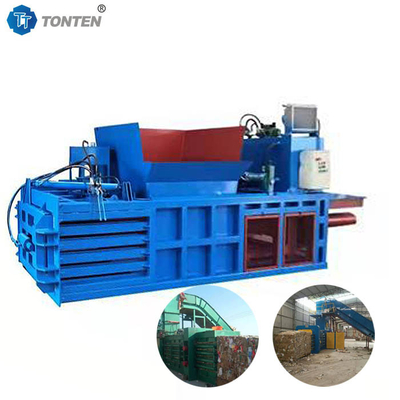 Rubber Horizontal Hydraulic Baler Machine Automatic Baling Machine