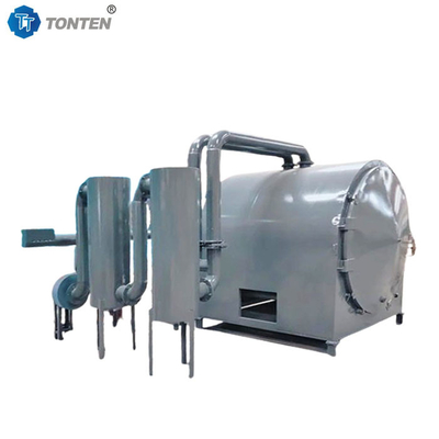 Wood Tree Airflow Carbonisation Furnace Charcoal Production Machine
