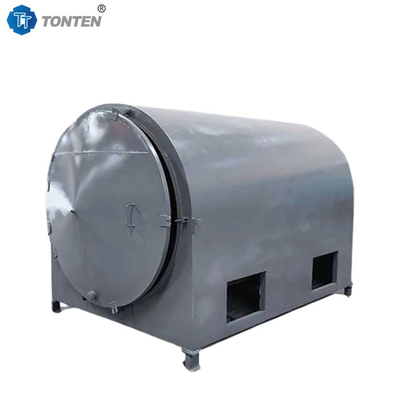 Wood Carbonization Furnace Biochar Charcoal Maker Machine 3000kg