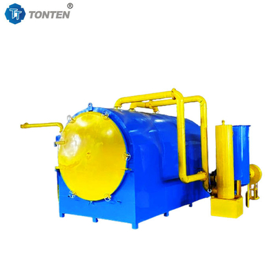 Wood Carbonization Furnace Biochar Charcoal Maker Machine 3000kg