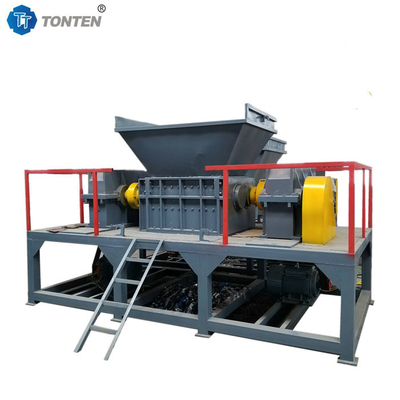 Waste Timber Wood Double Shaft Shredder Machine Manufacturer Automatic