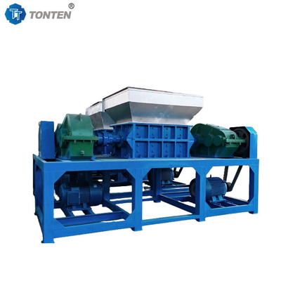 Can Aluminum Crusher Shredding Double Shaft Shredder Machine For Recycling