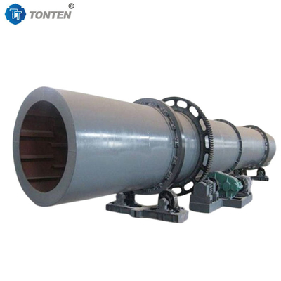 Coconut Peat Roller Drying Machine Silica Sand Dryer Three Cylinder