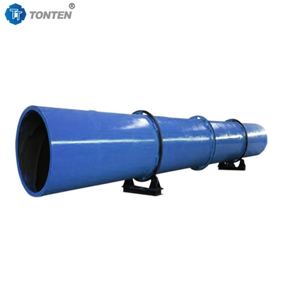 Coconut Peat Roller Drying Machine Silica Sand Dryer Three Cylinder