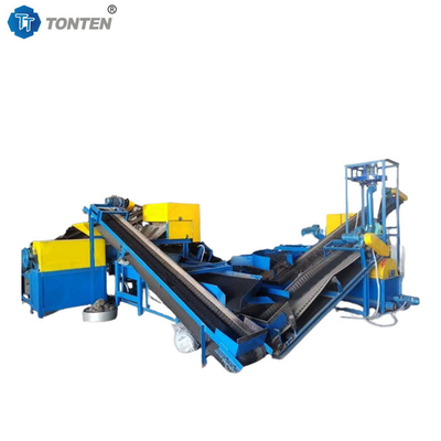 Scrap Tire Rubber Recycling Equipment Shredder Recycling Granules Machine