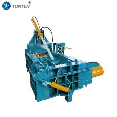 Horizontal Hydraulic Briquette Press Machine For Metal Scrap Baling Automatic