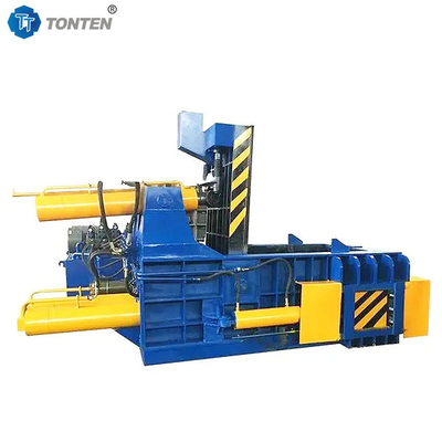 Horizontal Metal Scrap Hydraulic Briquetting Machine Baler press 200T