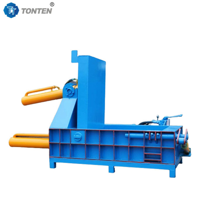 Horizontal Metal Briquetting Machine Hydraulic Scrap Iron Baler