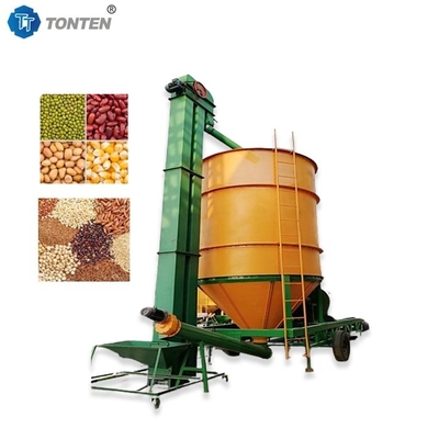 Small Mobile Mechanical Tower Corn Dryer Machine For Farm Wheat Rice Bean Grain