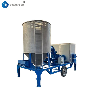 Small Corn Grain Mobile Dryer Machine Wheat Dryer Diesel Engine