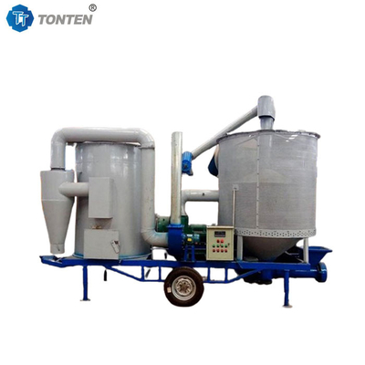 Small Corn Grain Mobile Dryer Machine Wheat Dryer Diesel Engine