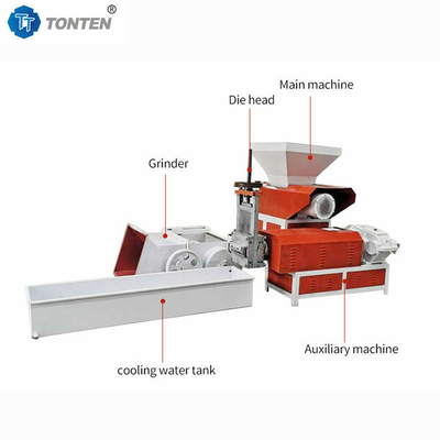 PP PE PVC Foam Melting Granulator Machine Film Pelletizer Granule Machine