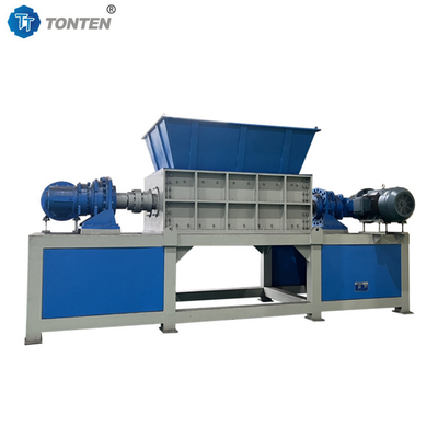Environmentally Friendly Double Shaft Shredder Simple Operation In Food Industry