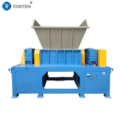 Double Shaft Shredder Metal Garbage Shredder Plastic Wood Crusher