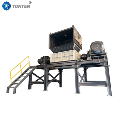 Double Shaft Shredder Metal Garbage Shredder Plastic Wood Crusher