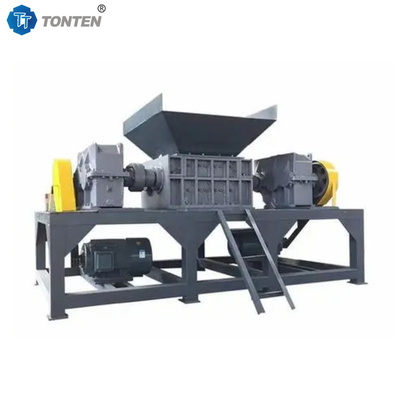 Scrap Metal Tire Furniture Crusher Double Shaft Shredder Machine