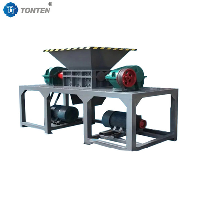 Scrap Metal Tire Furniture Crusher Double Shaft Shredder Machine