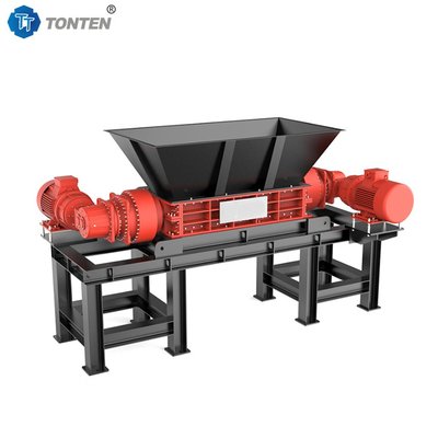 Low Noise Double Shaft Shredder Energy Saving In Urban Waste Treatment Centers