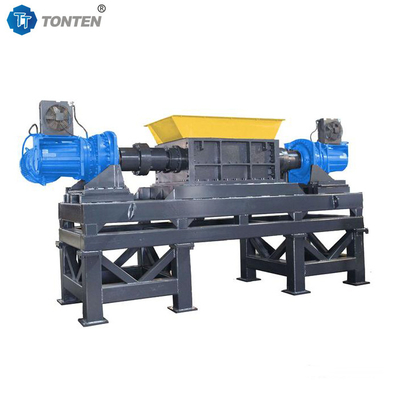 New Model Recycling Machine Double Shaft Shredder For Wood Plastic