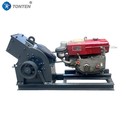 Diesel Hammer Crusher Mobile Small Hammer Crusher With Conveyor Belt