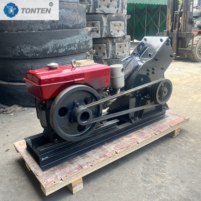 Diesel Hammer Crusher Mobile Small Hammer Crusher With Conveyor Belt