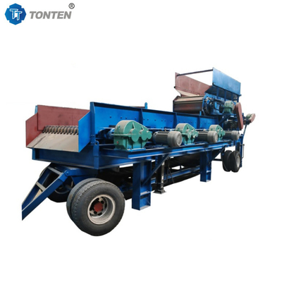 Large Processing Capacity Mud Stone Separator Machine For River Dredging Project
