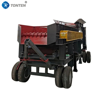 Wet Materials Stone Separator River Mud Rock Separator Machine Mobile